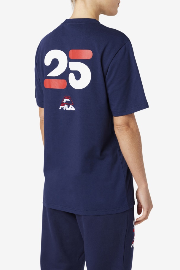Camiseta Fila Marinho Grant Hill Cormac