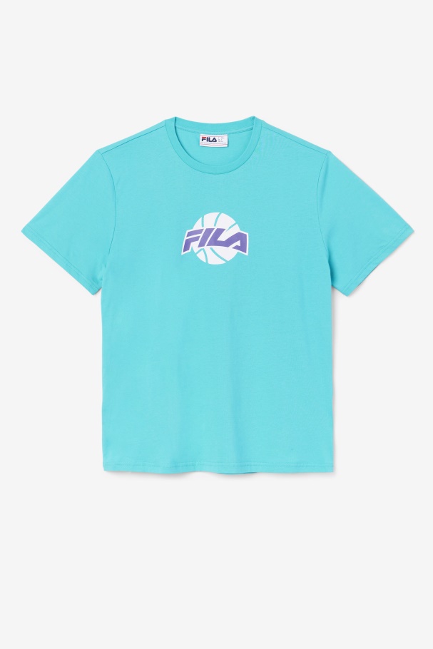 Camiseta Fila Nomi Cerâmica/branco/roxo