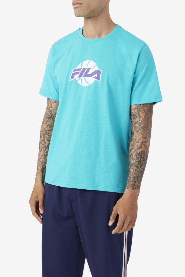 Camiseta Fila Nomi Cerâmica/branco/roxo