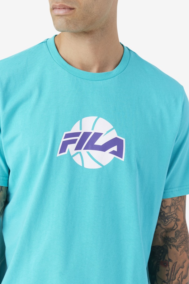 Camiseta Fila Nomi Cerâmica/branco/roxo