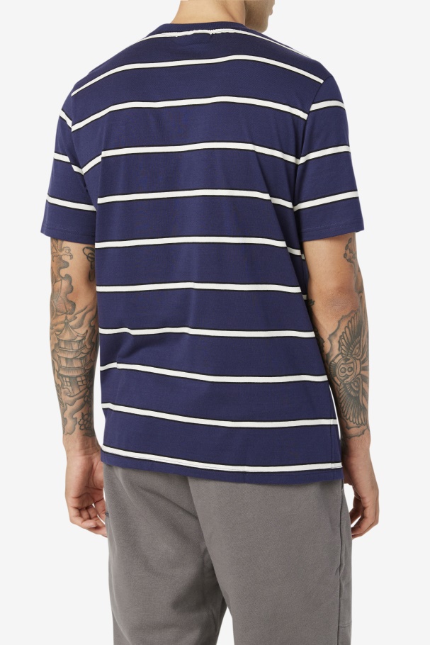 Camiseta Fila Peacoat/branca Felix