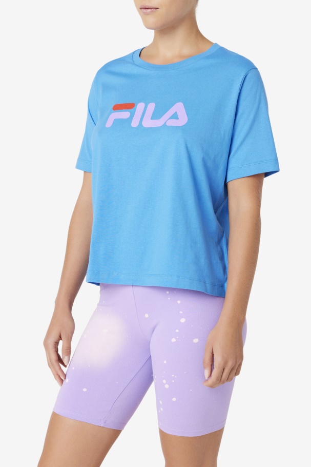 Camiseta Fila Thea Azul Francês