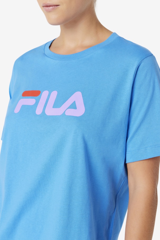 Camiseta Fila Thea Azul Francês