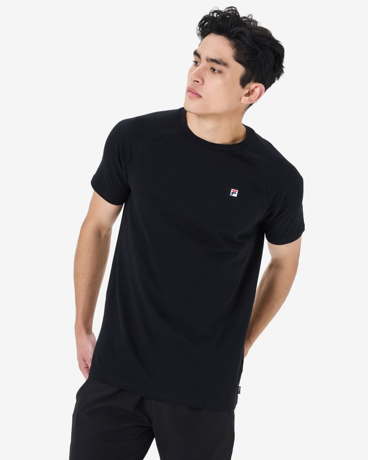 Camiseta Hannes Masculina Fila Preta