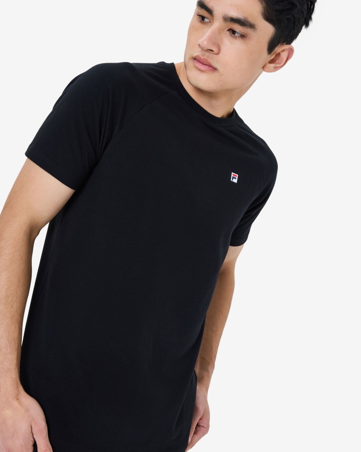 Camiseta Hannes Masculina Fila Preta