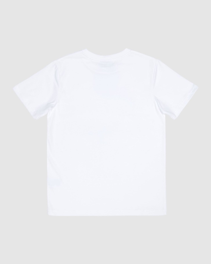 Camiseta Infantil Clássica Branca Fila