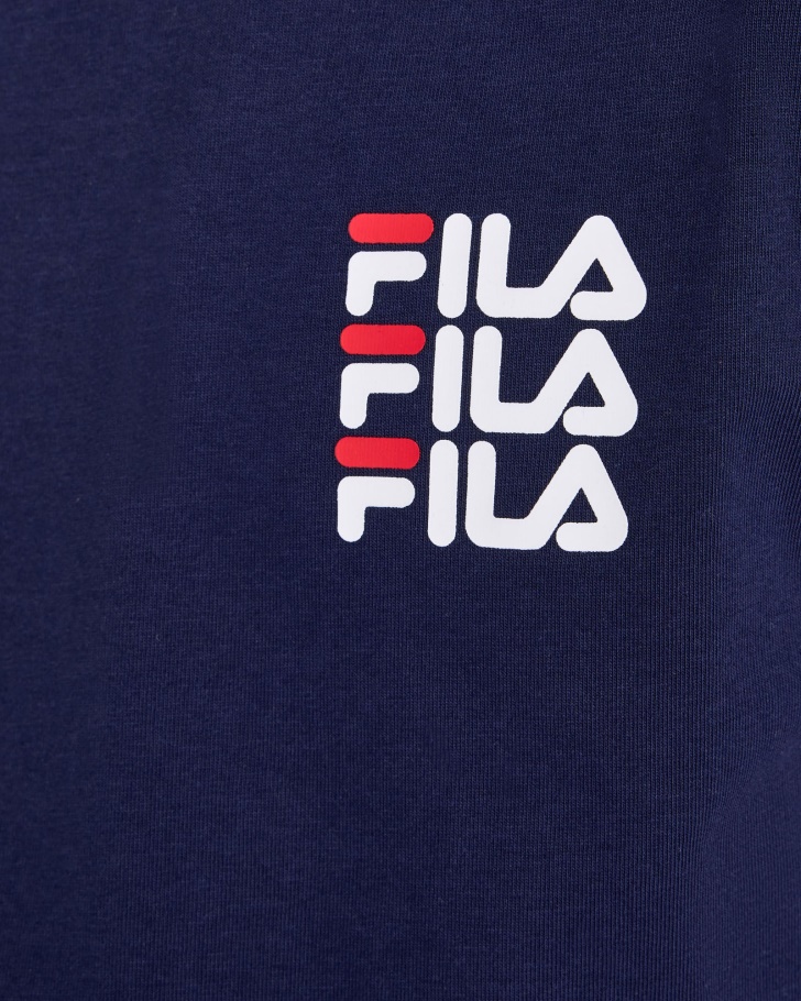Camiseta Infantil Ripley Da Brand Fila New Navy