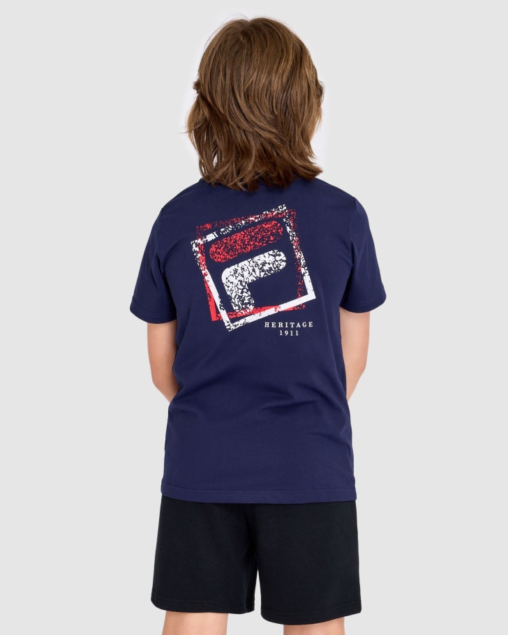 Camiseta Infantil Ripley Da Brand Fila New Navy