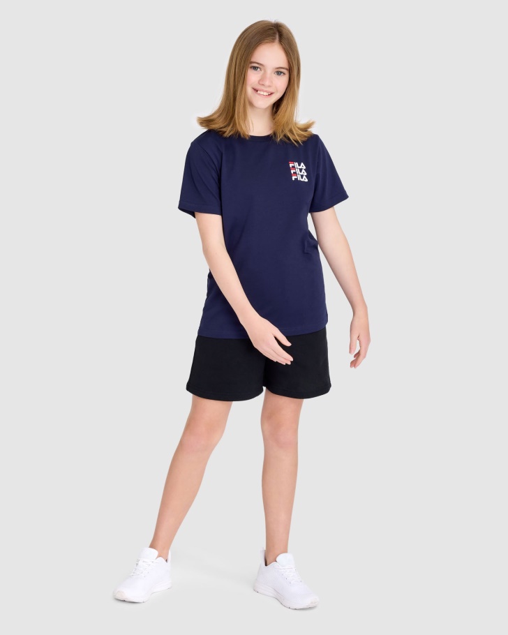 Camiseta Infantil Ripley Da Brand Fila New Navy