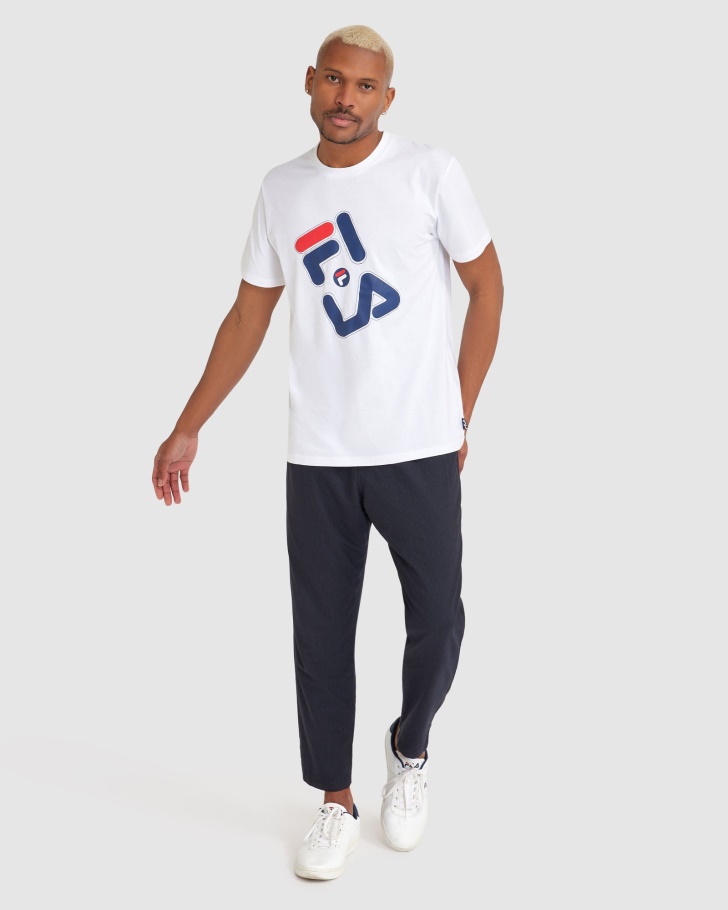 Camiseta Kiley Masculino Fila Branca