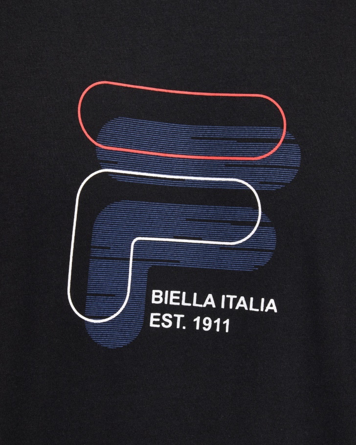 Camiseta Lennox Fila Masculina Preta