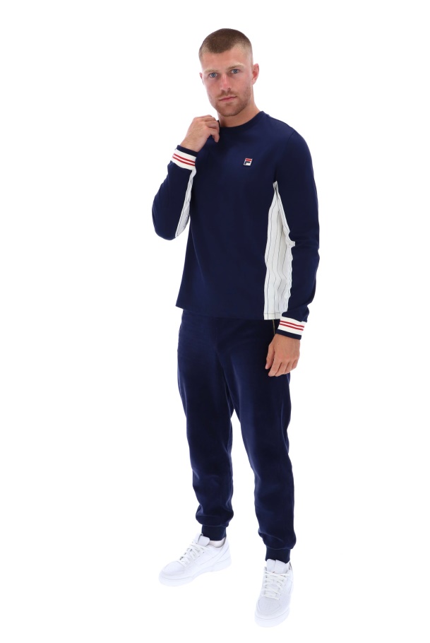 Camiseta Manga Longa Silas Fila