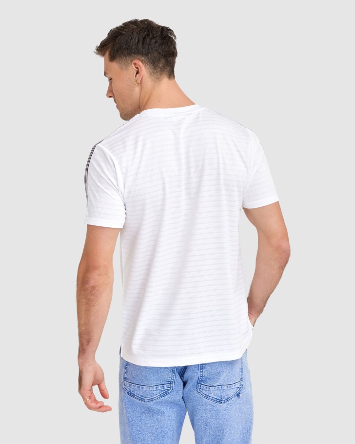 Camiseta Masculina Branca Pablo Fila