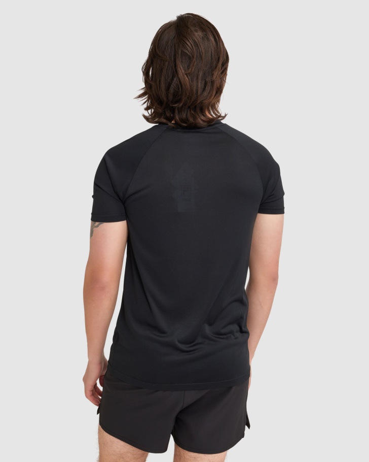 Camiseta Masculina Caleb Qdry Fila Preta