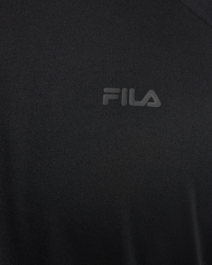 Camiseta Masculina Caleb Qdry Fila Preta