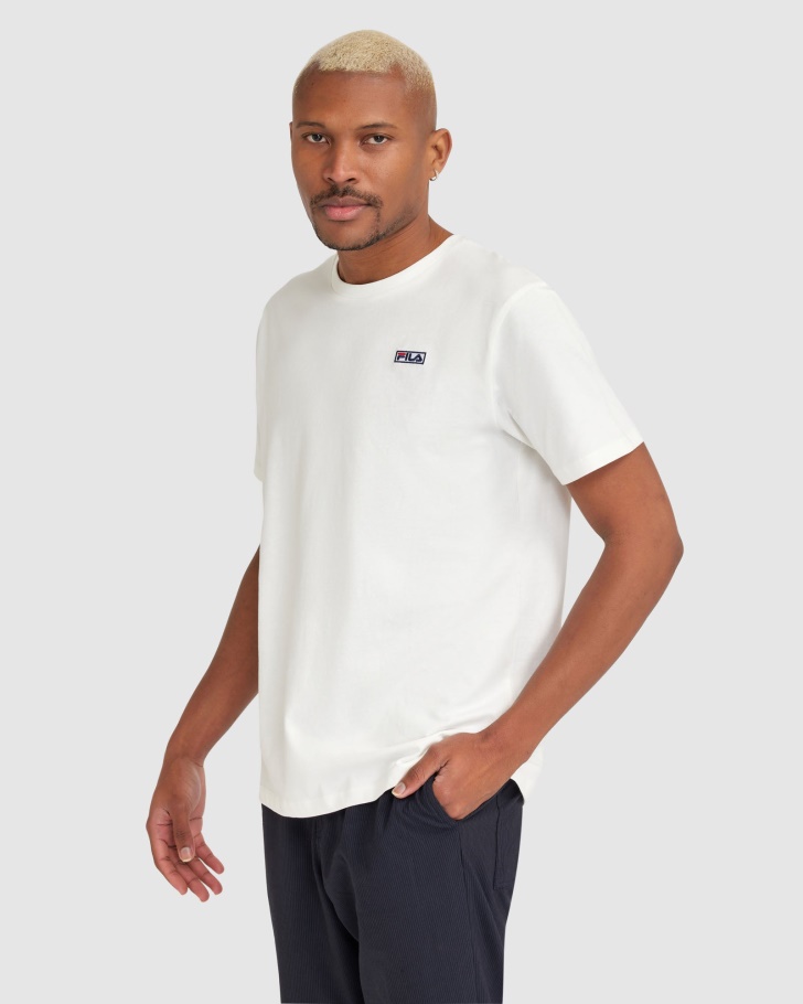 Camiseta Masculina Ciano Fila Branca