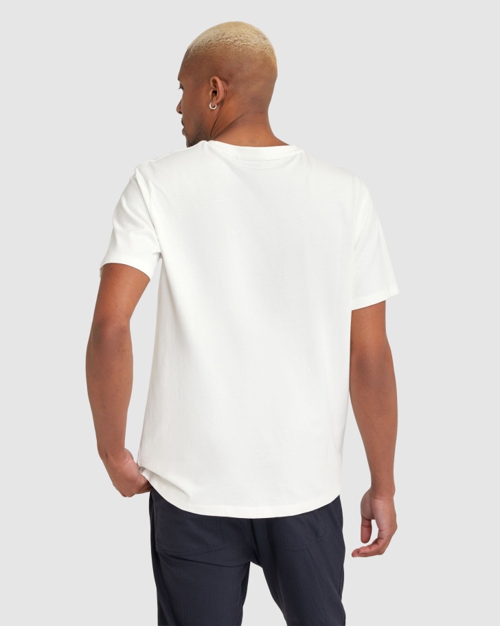 Camiseta Masculina Ciano Fila Branca