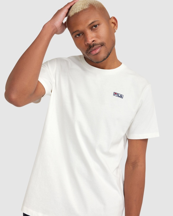 Camiseta Masculina Ciano Fila Branca