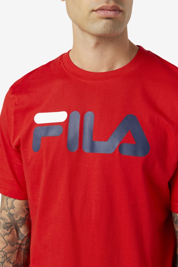 Camiseta Masculina Eagle Fila Vermelha