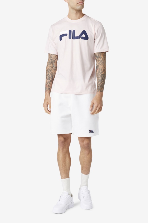 Camiseta Masculina Eagle Rosa/marinho/branco Fila