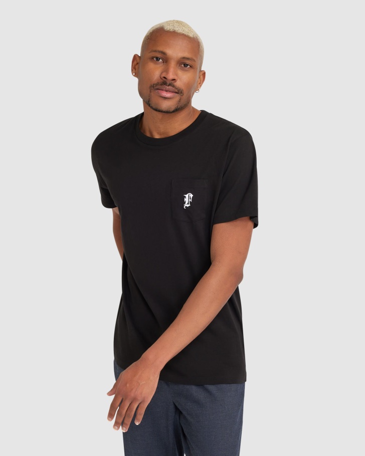 Camiseta Masculina Fila Corvo Preta