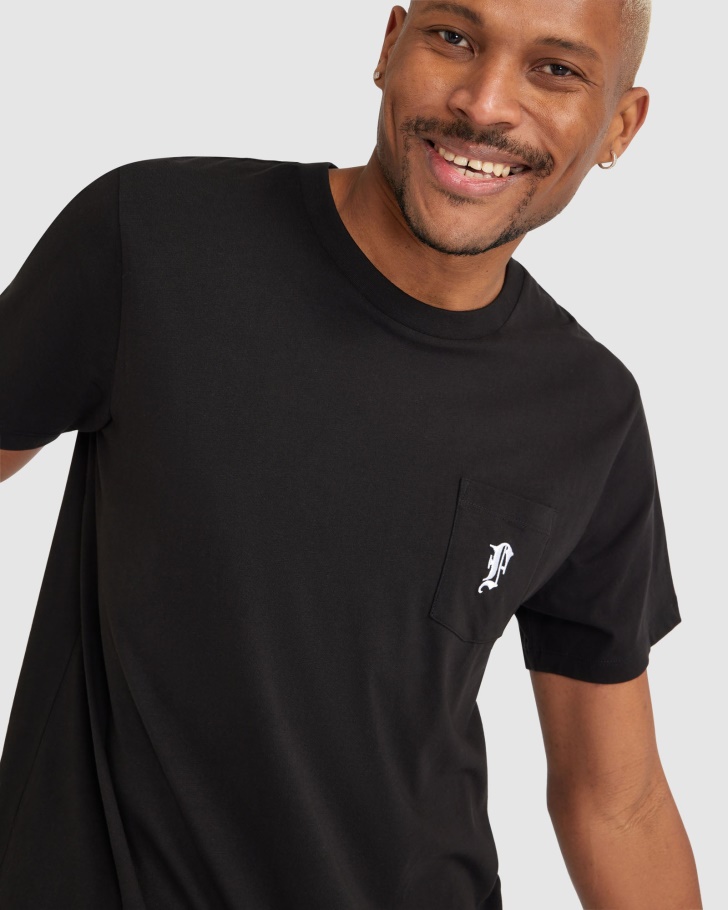 Camiseta Masculina Fila Corvo Preta