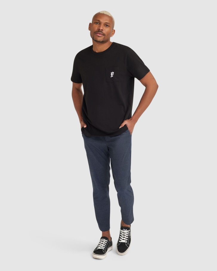 Camiseta Masculina Fila Corvo Preta