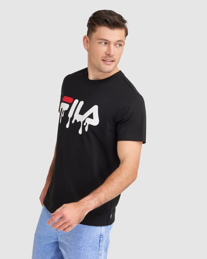 Camiseta Masculina Fila Matthew Preta