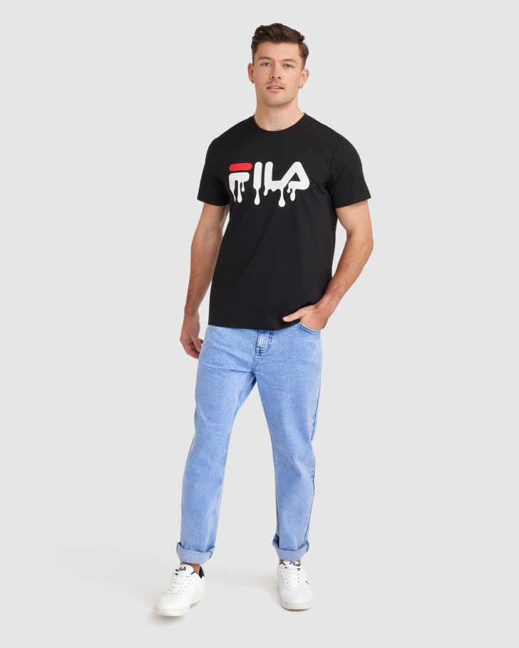 Camiseta Masculina Fila Matthew Preta