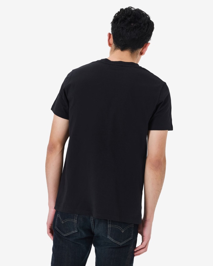 Camiseta Masculina Heritage Badge 20 Fila Preta