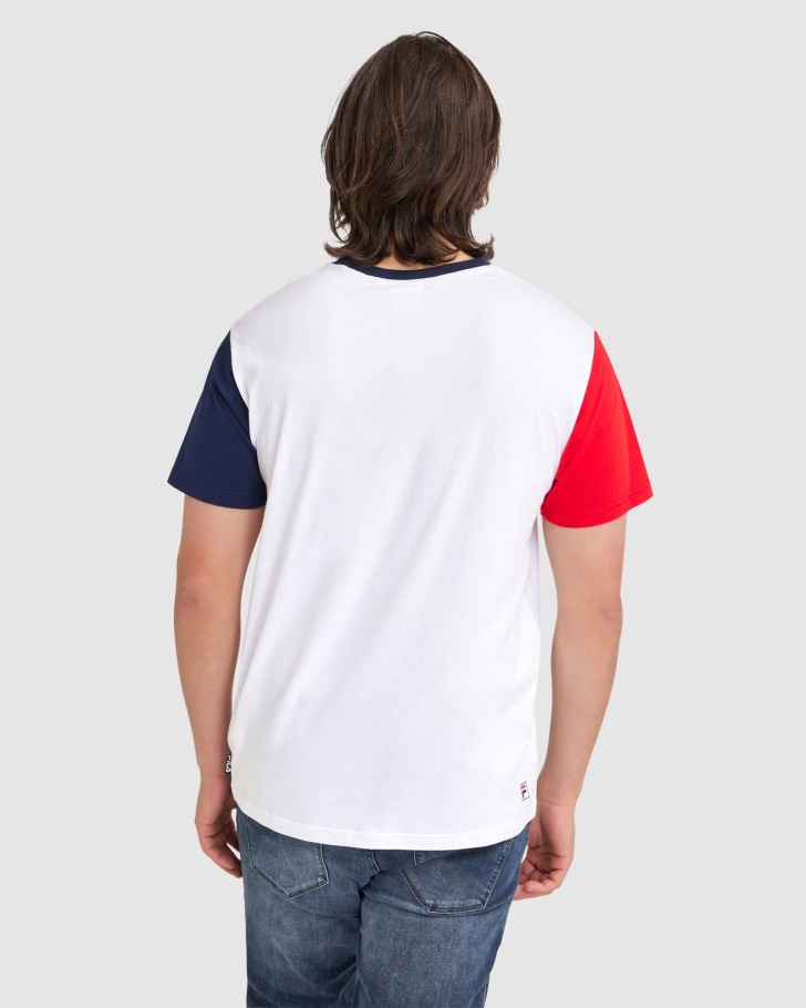 Camiseta Masculina Lennox Fila Branca