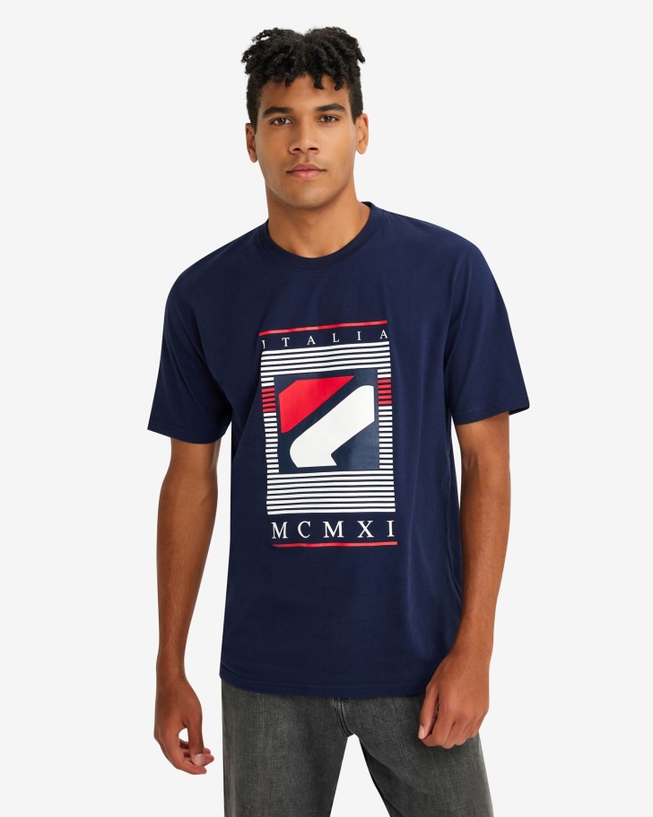 Camiseta Masculina Linha Carlos Peacoat