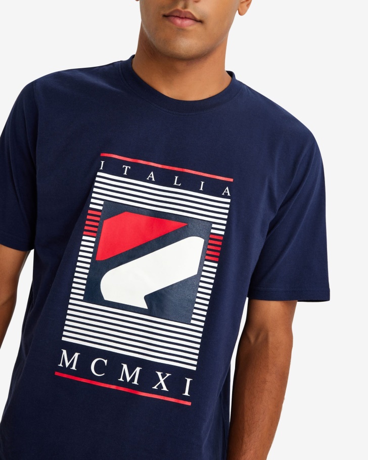 Camiseta Masculina Linha Carlos Peacoat