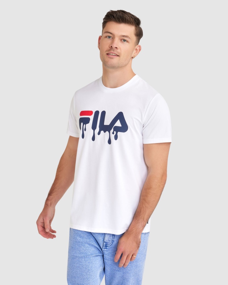 Camiseta Masculina Matthew Fila Branca