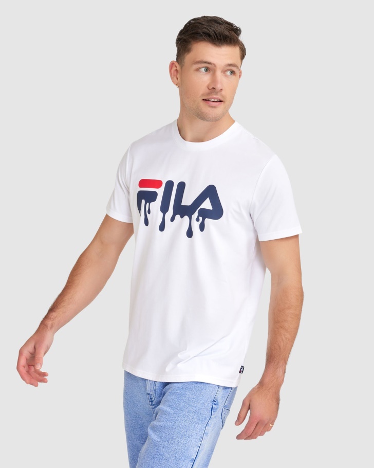 Camiseta Masculina Matthew Fila Branca