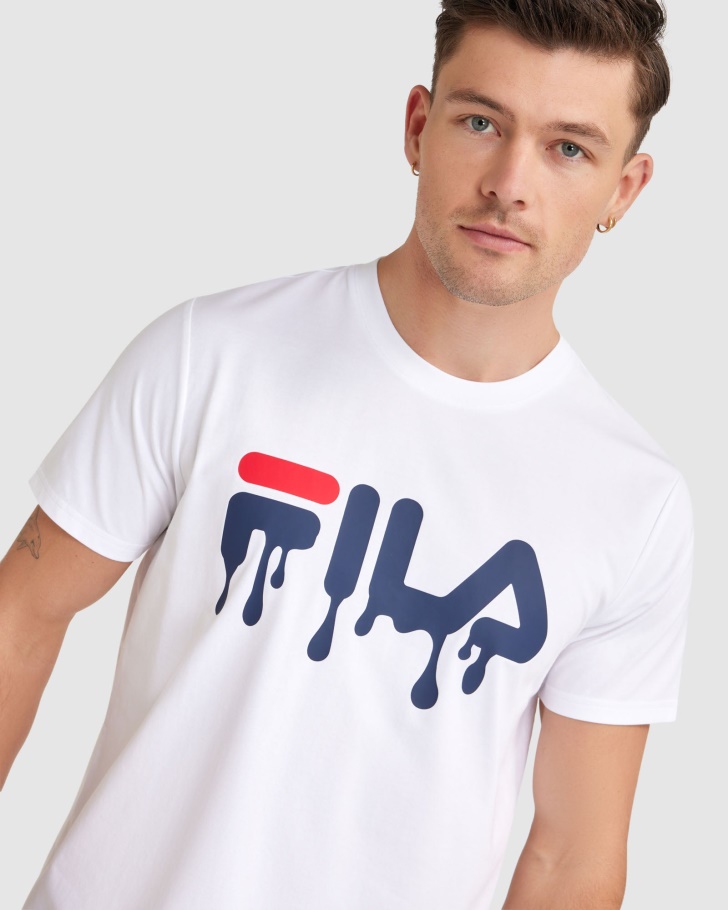 Camiseta Masculina Matthew Fila Branca