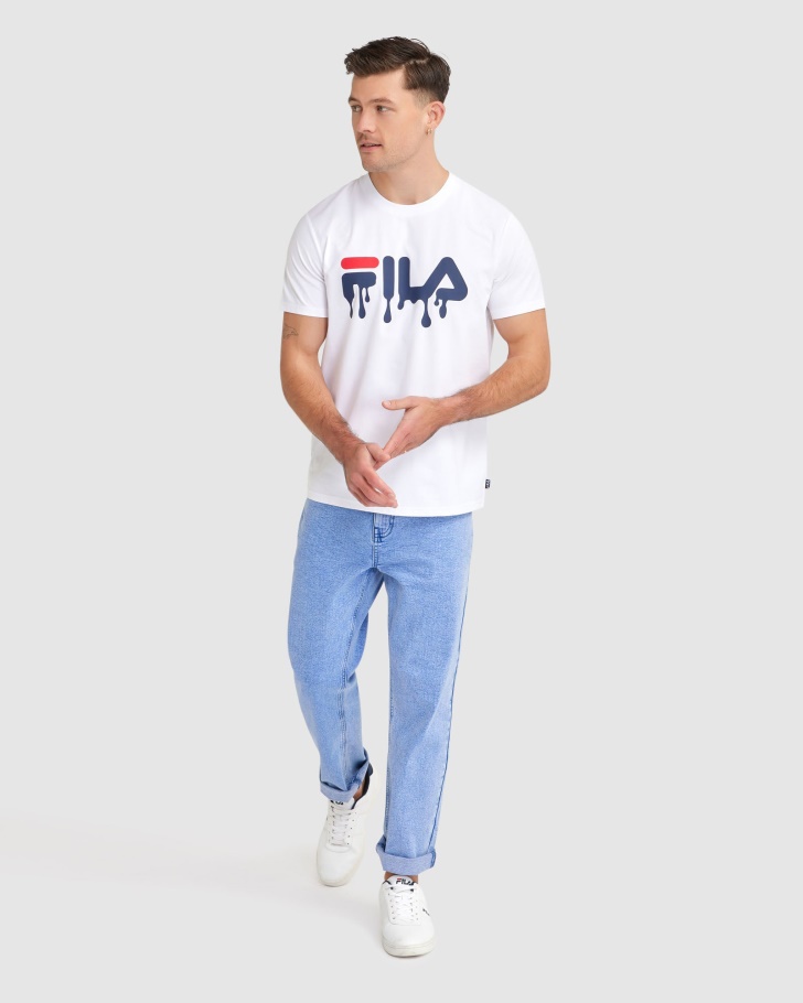Camiseta Masculina Matthew Fila Branca