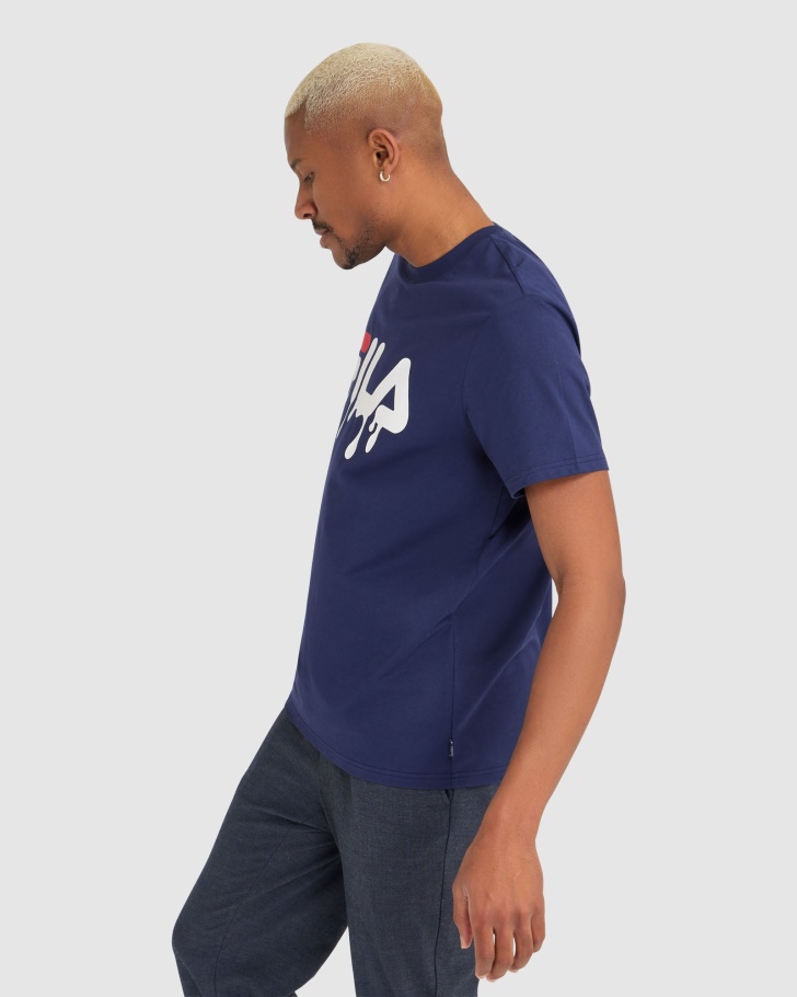 Camiseta Masculina Matthew Fila New Navy