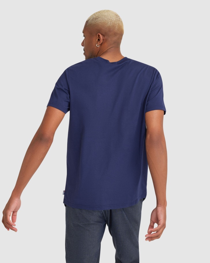 Camiseta Masculina Matthew Fila New Navy