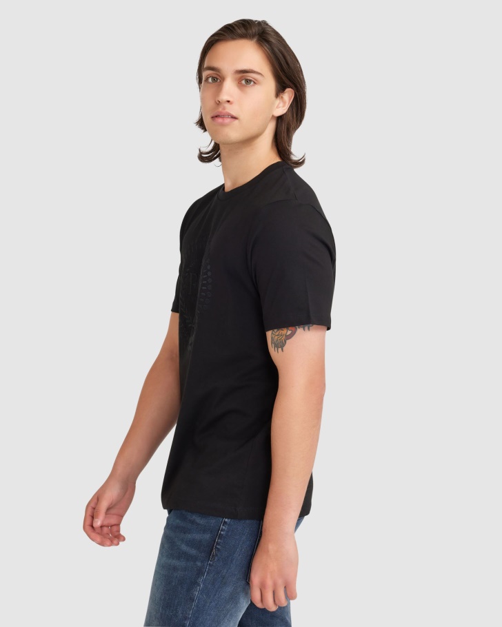 Camiseta Masculina Ravi Fila Preta