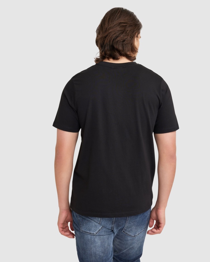 Camiseta Masculina Ravi Fila Preta
