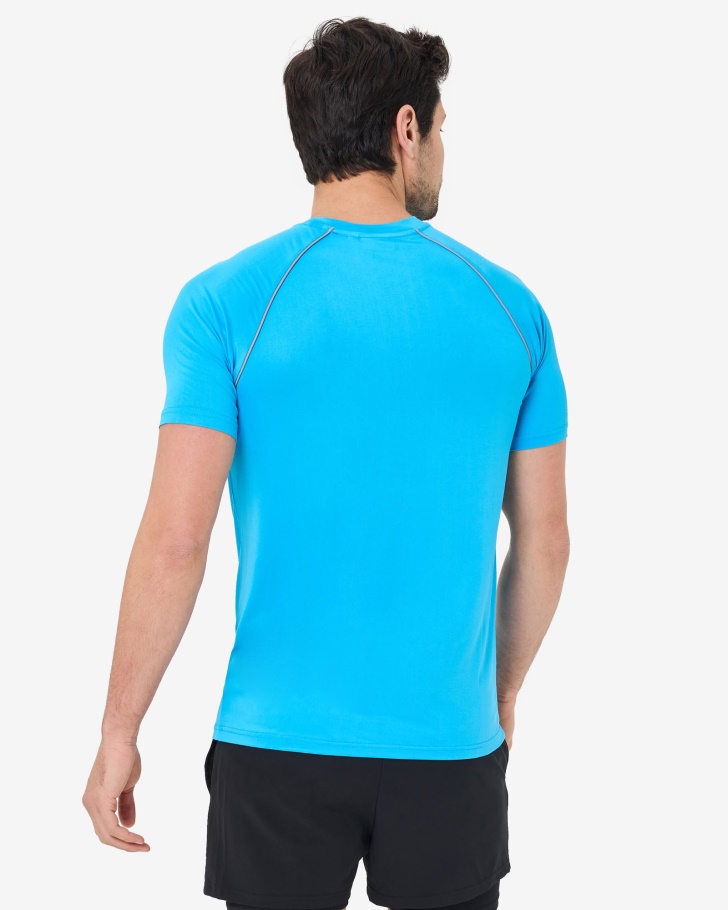 Camiseta Masculina Roen Qdry Aqua Fila