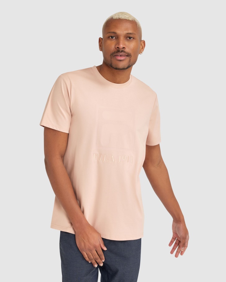 Camiseta Masculina Sahand Nogueira Fila