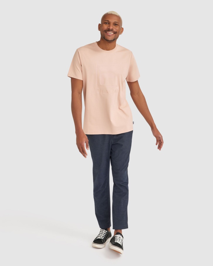 Camiseta Masculina Sahand Nogueira Fila