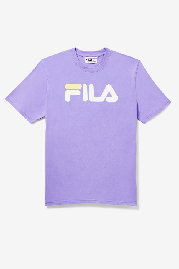 Camiseta Masculina águia Fila Violeta Tulipa