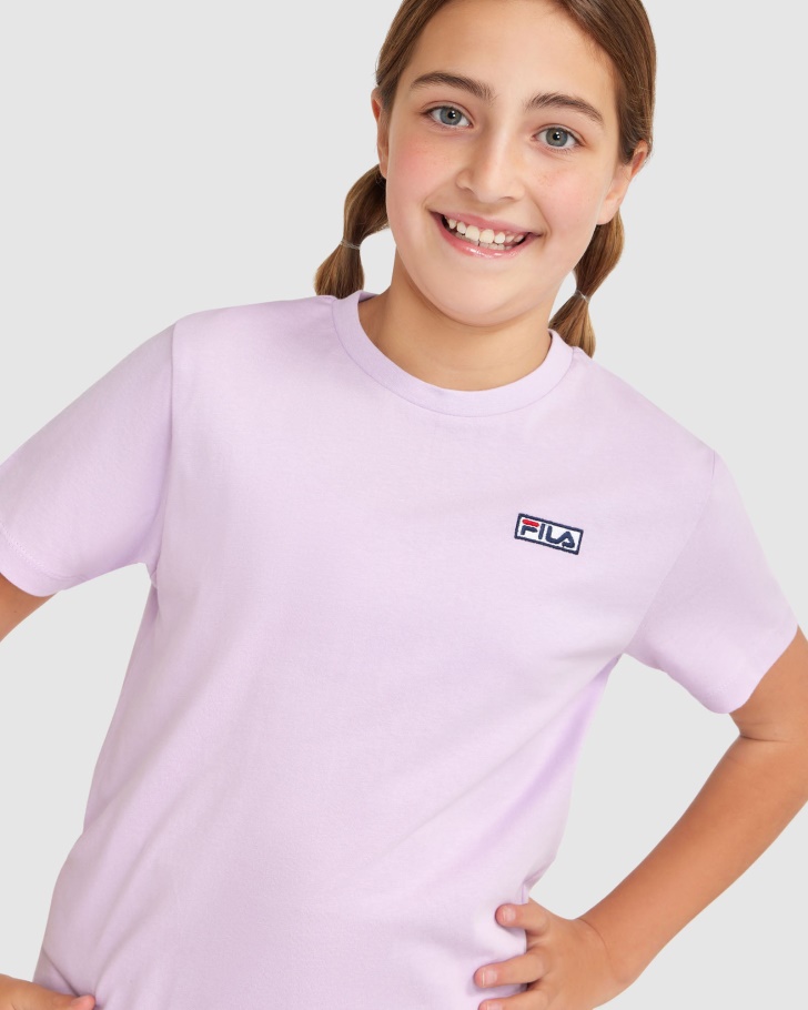 Camiseta Parker Infantil Orquídea Fila
