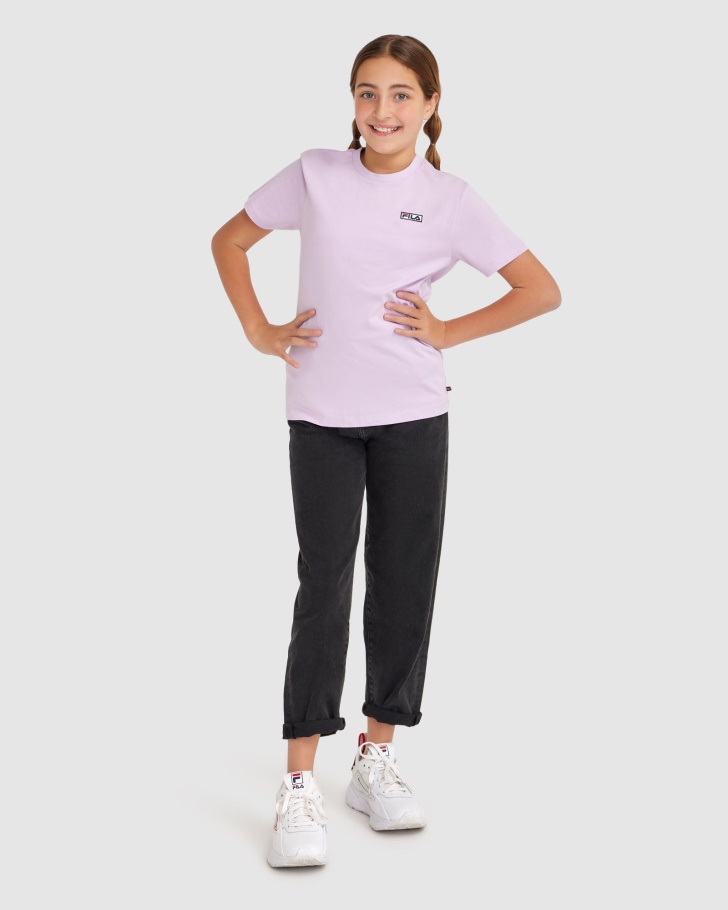 Camiseta Parker Infantil Orquídea Fila