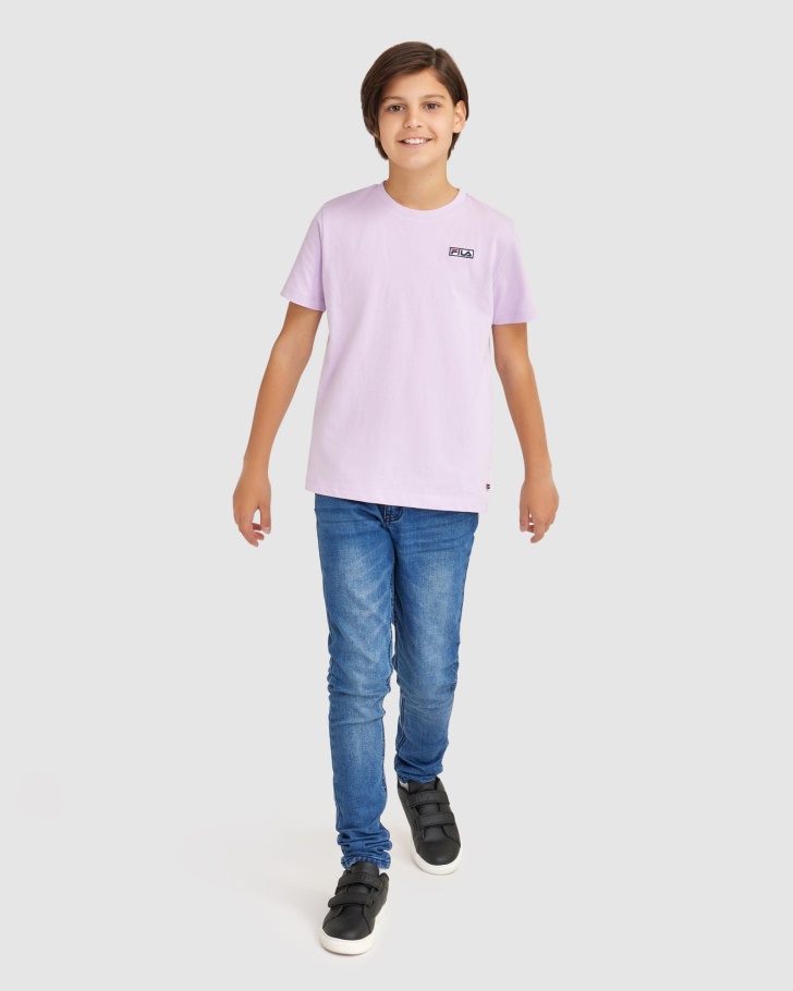 Camiseta Parker Infantil Orquídea Fila