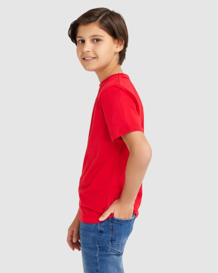 Camiseta Parker Infantil Vermelha Fila