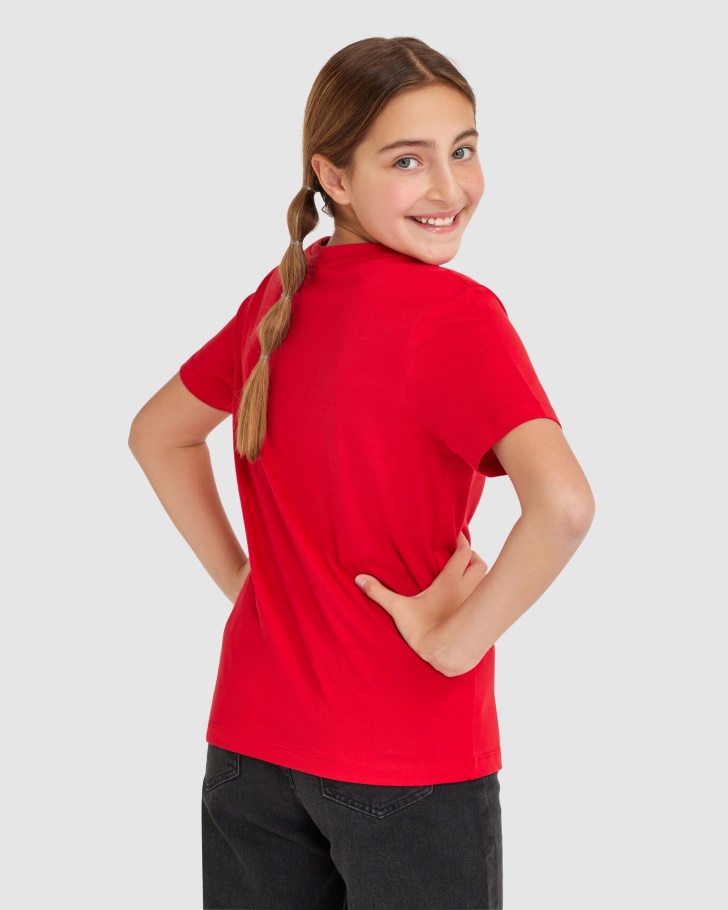 Camiseta Parker Infantil Vermelha Fila